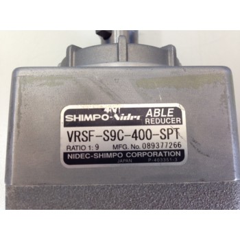 NIDEC-SHIMPO VRSF-S9C-400-S GEARHEAD VRSF-S9C-400-SPT / RATIO 1:9
